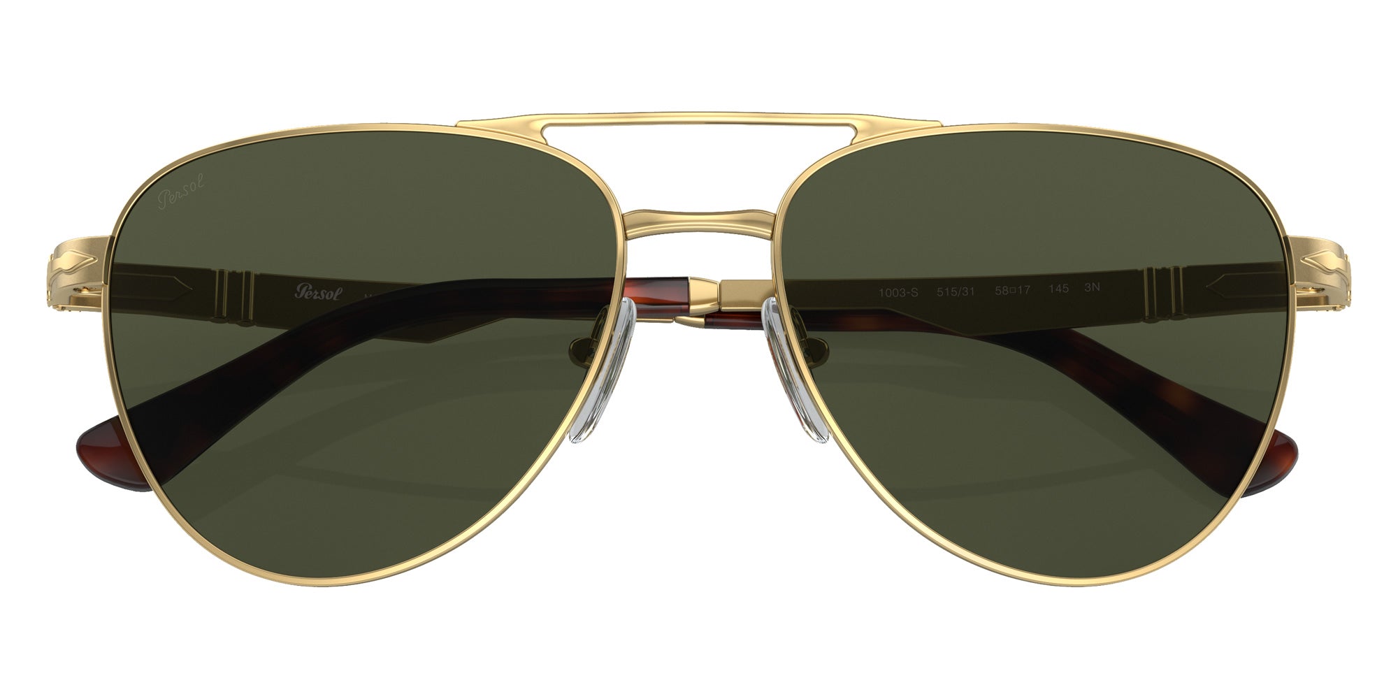 Persol PO1003S 515/31 58 - Gold / Green #id:po1003s51531_s:102120