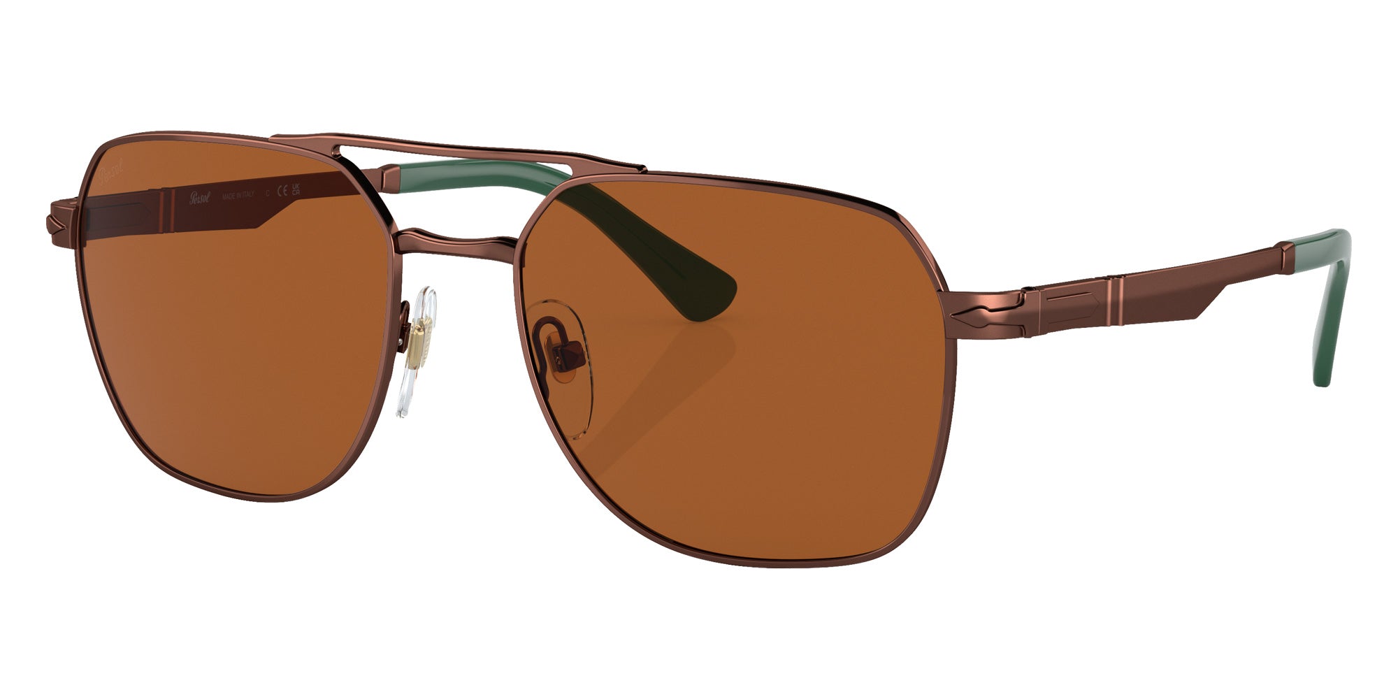 Persol PO1004S 112453 55 - Shiny Brown / Light Brown #id:po1004s112453_s:100105