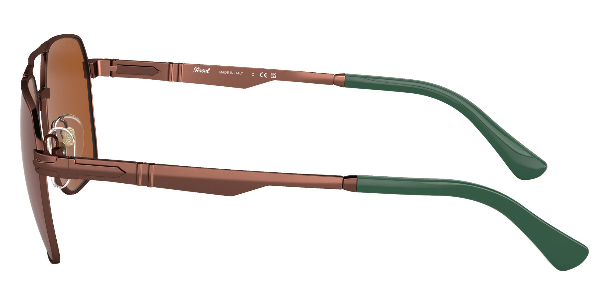 Persol PO1004S 112453 55 - Shiny Brown / Light Brown #id:po1004s112453_s:100110