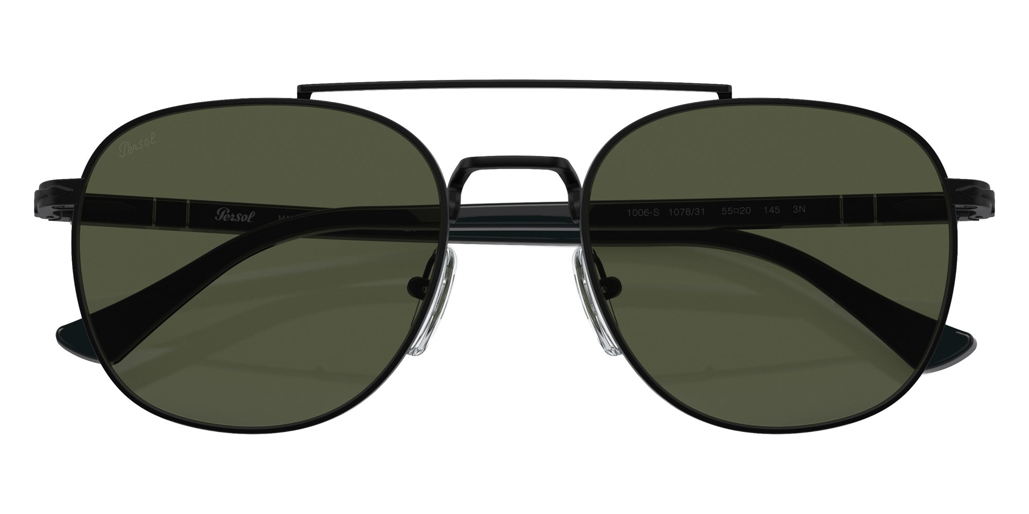 Persol PO1006S 107831 53 - Black / Green #id:po1006s107831_s:100125