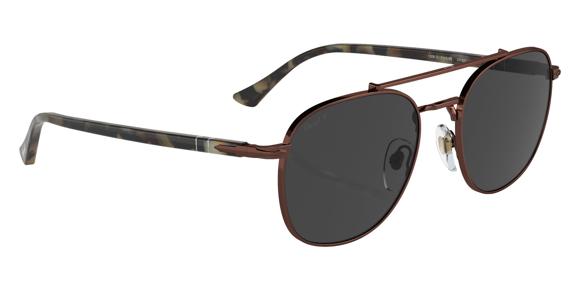 Persol PO1006S 114848 53 - Brown / Polarized Black #id:po1006s114848_s:100120