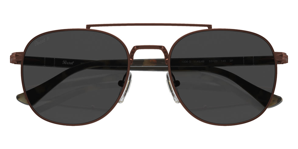 Persol PO1006S 114848 53 - Brown / Polarized Black #id:po1006s114848_s:100125