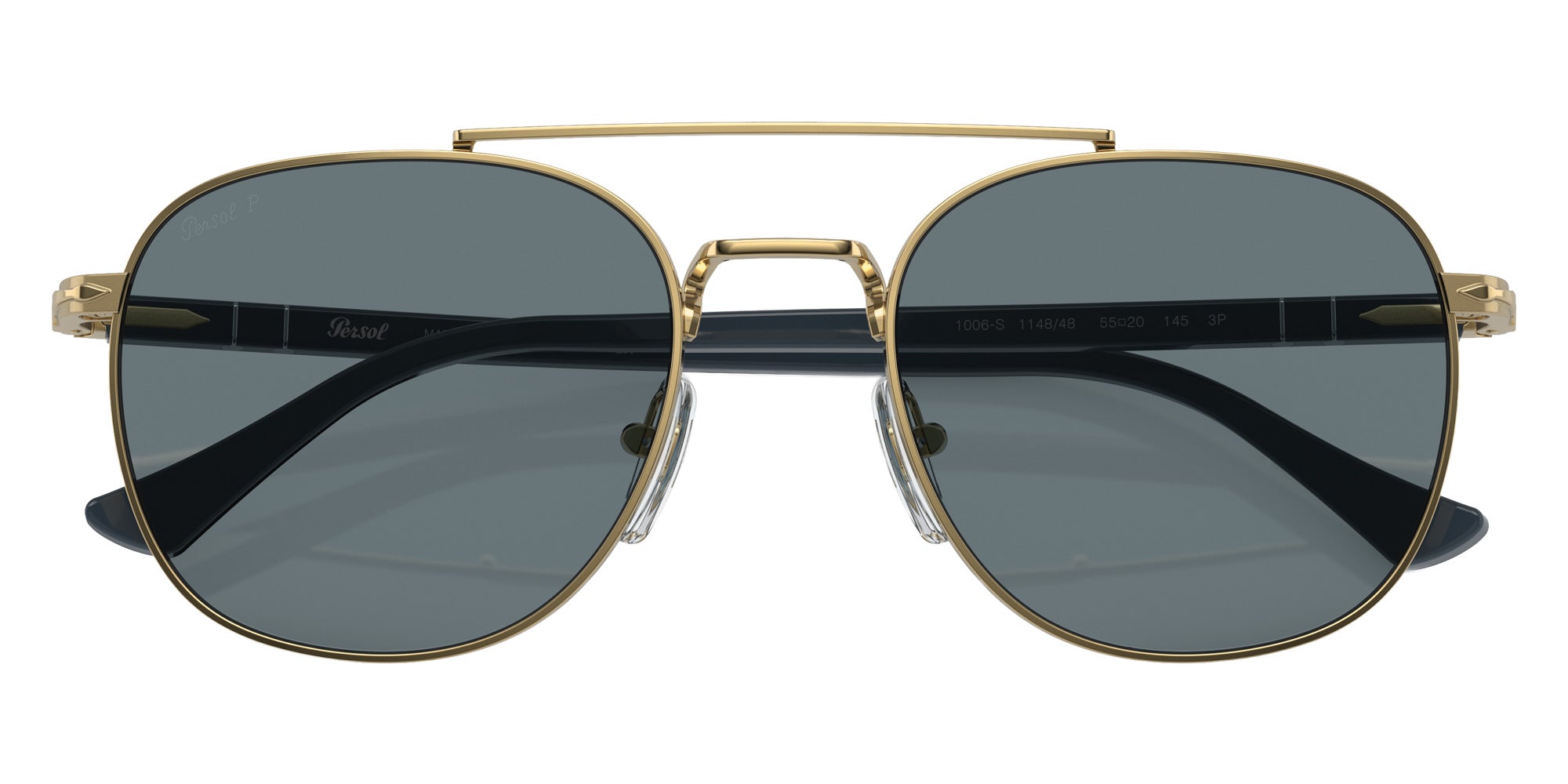 Persol PO1006S 515/3R 55 - Gold / Dark Blue Polarized #id:po1006s5153r_s:102125