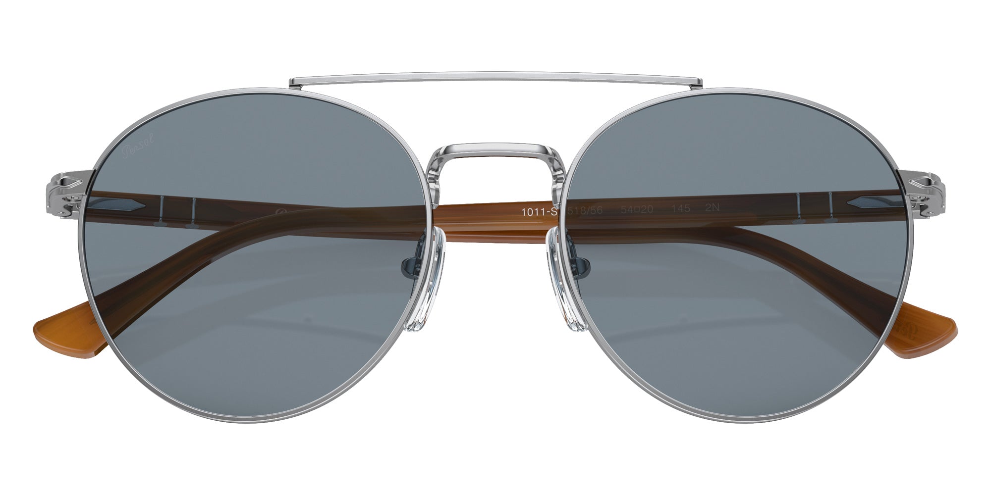 Persol PO1011S 518/56 54 - Silver / Light Blue #id:po1011s51856_s:106125