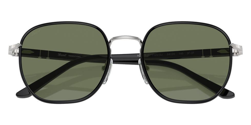 Persol PO1015SJ - Transitions�� 1125GJ 54 - Silver/Black / Transitions 8 Green #id:po1015sj1125gj_s:100100