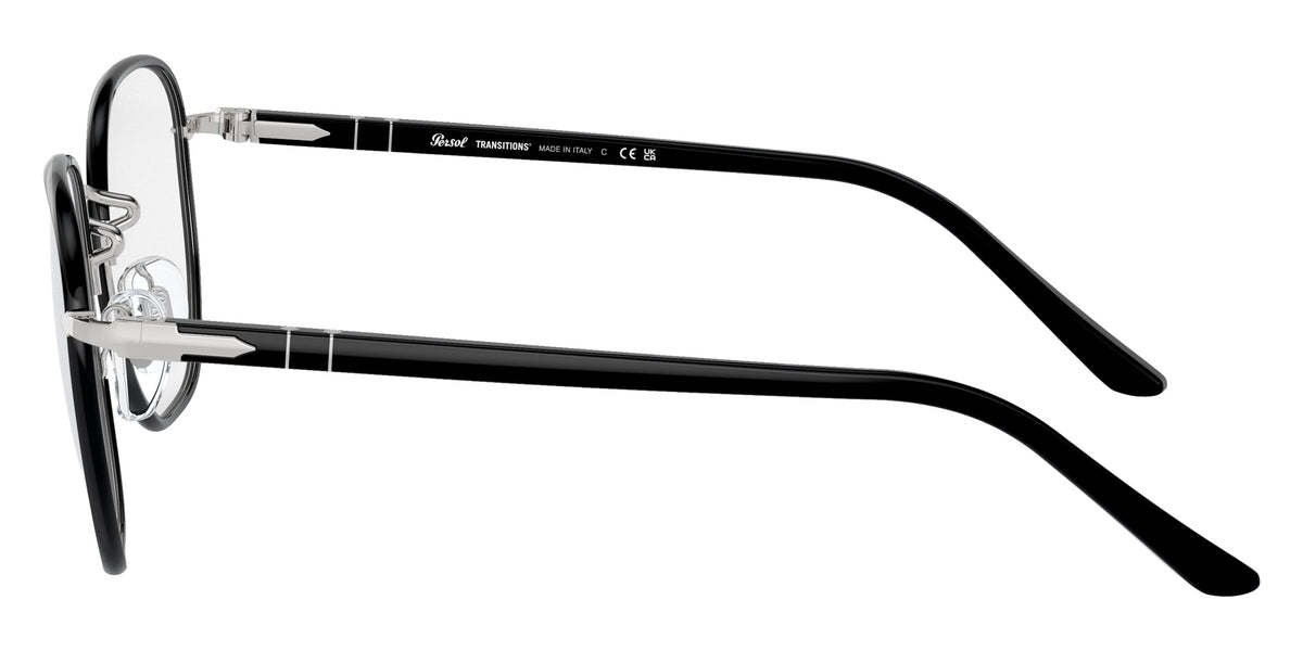 Persol PO1015SJ 1125GJ 52 - Silver/Black / Transitions 8 Green #id:po1015sj1125gj_s:100115