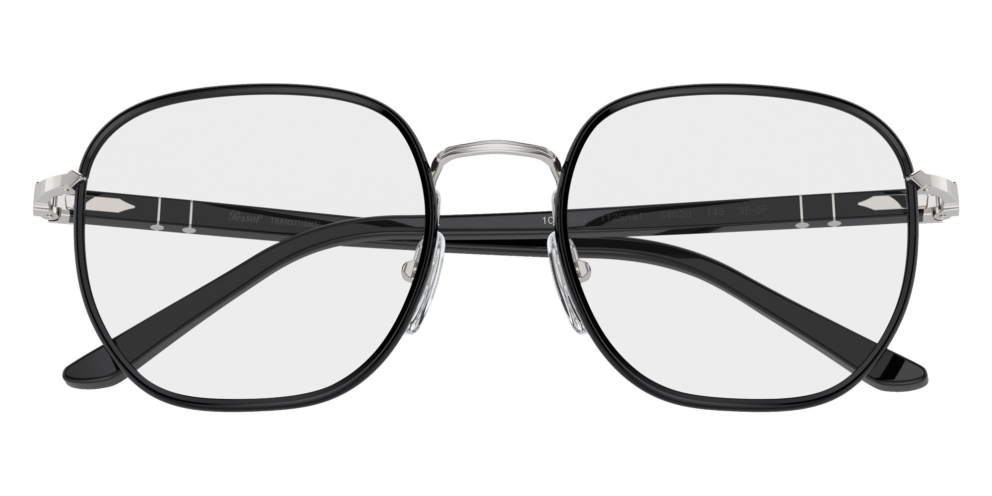 Persol PO1015SJ - Transitions�� 1125GJ 54 - Silver/Black / Transitions 8 Green #id:po1015sj1125gj_s:100120