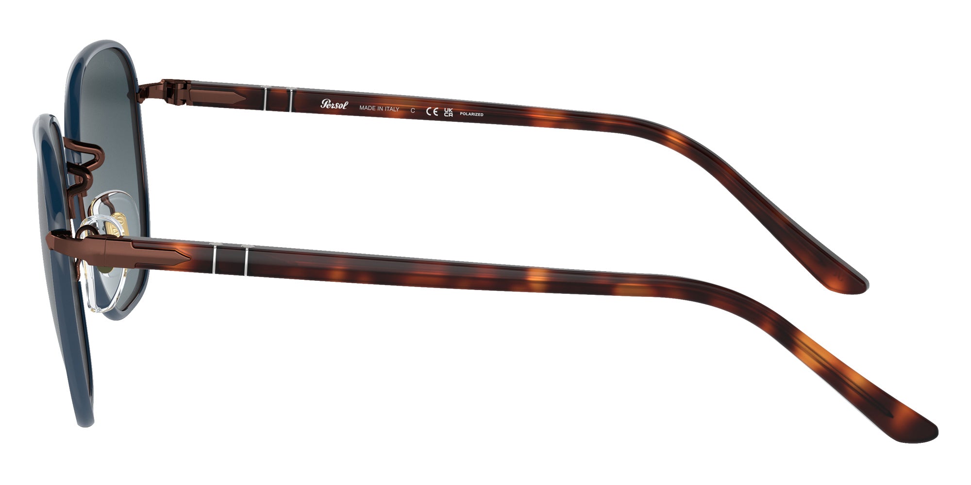 Persol PO1015SJ 1127S3 52 - Brown/Blue / Blue Polarized #id:po1015sj1127s3_s:100110