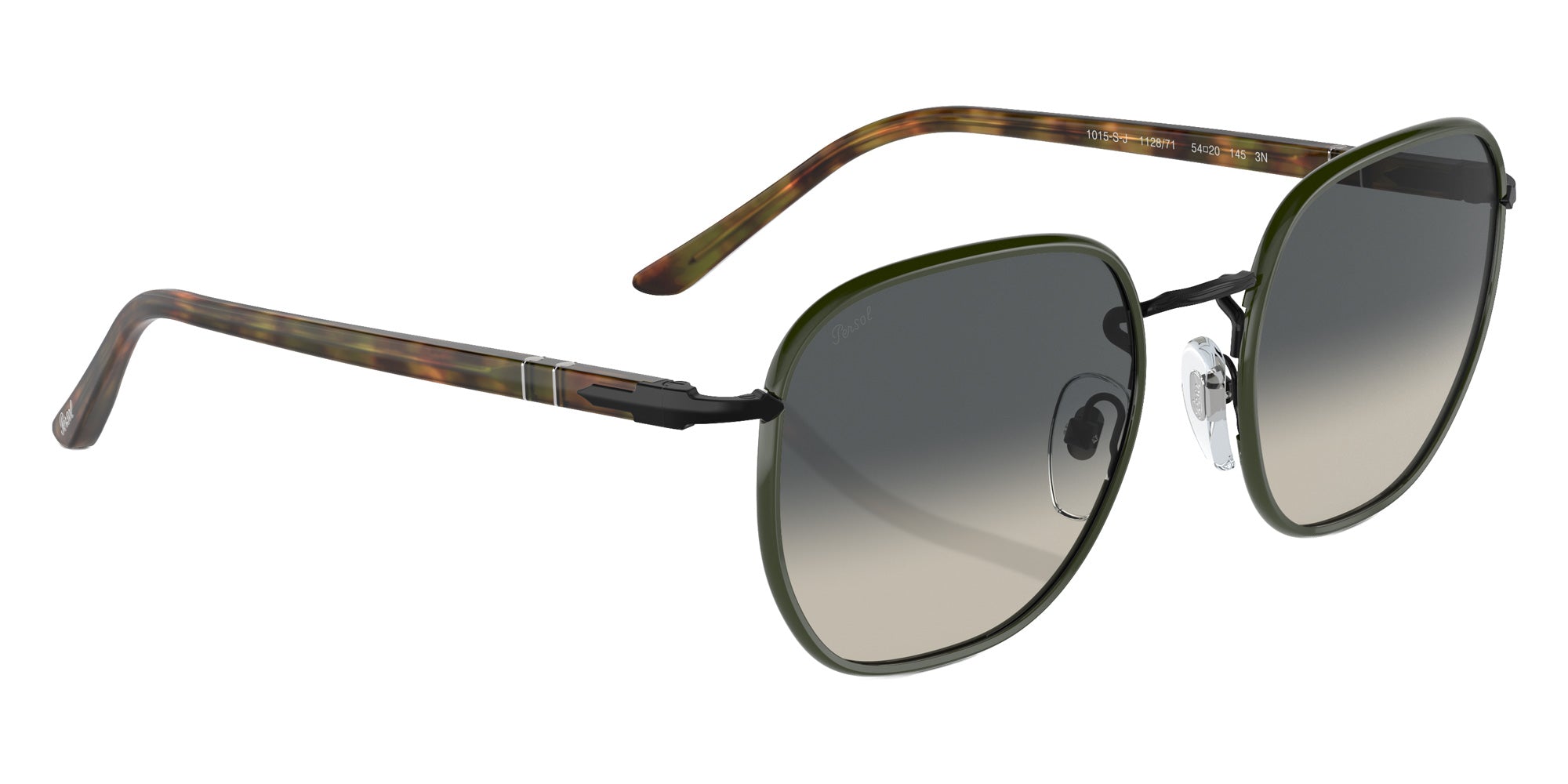 Persol PO1015SJ 112871 54 - Black/Green / Gradient Gray #id:po1015sj112871_s:100120