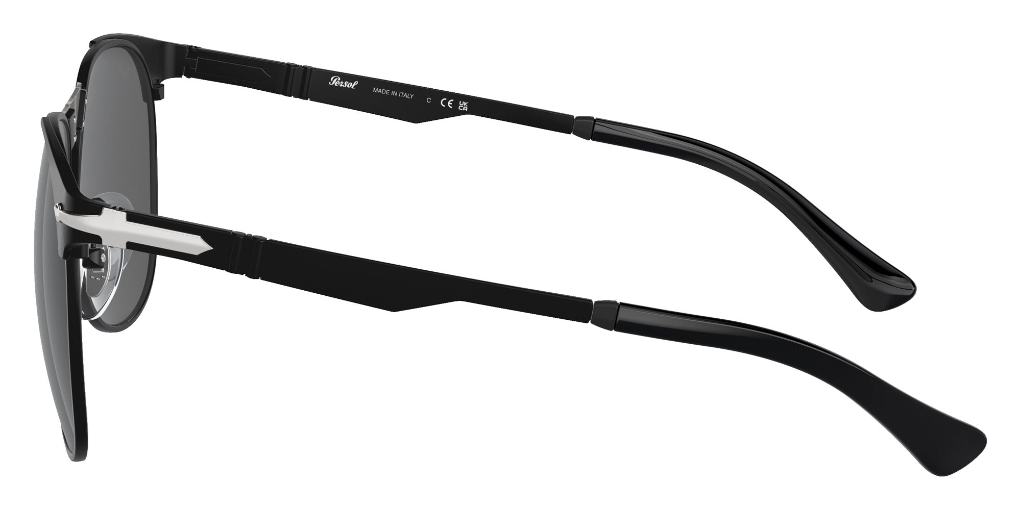 Persol PO1016S 649 Iron 1078B1 55 - Black / Dark Gray #id:po1016s1078b1_s:100110