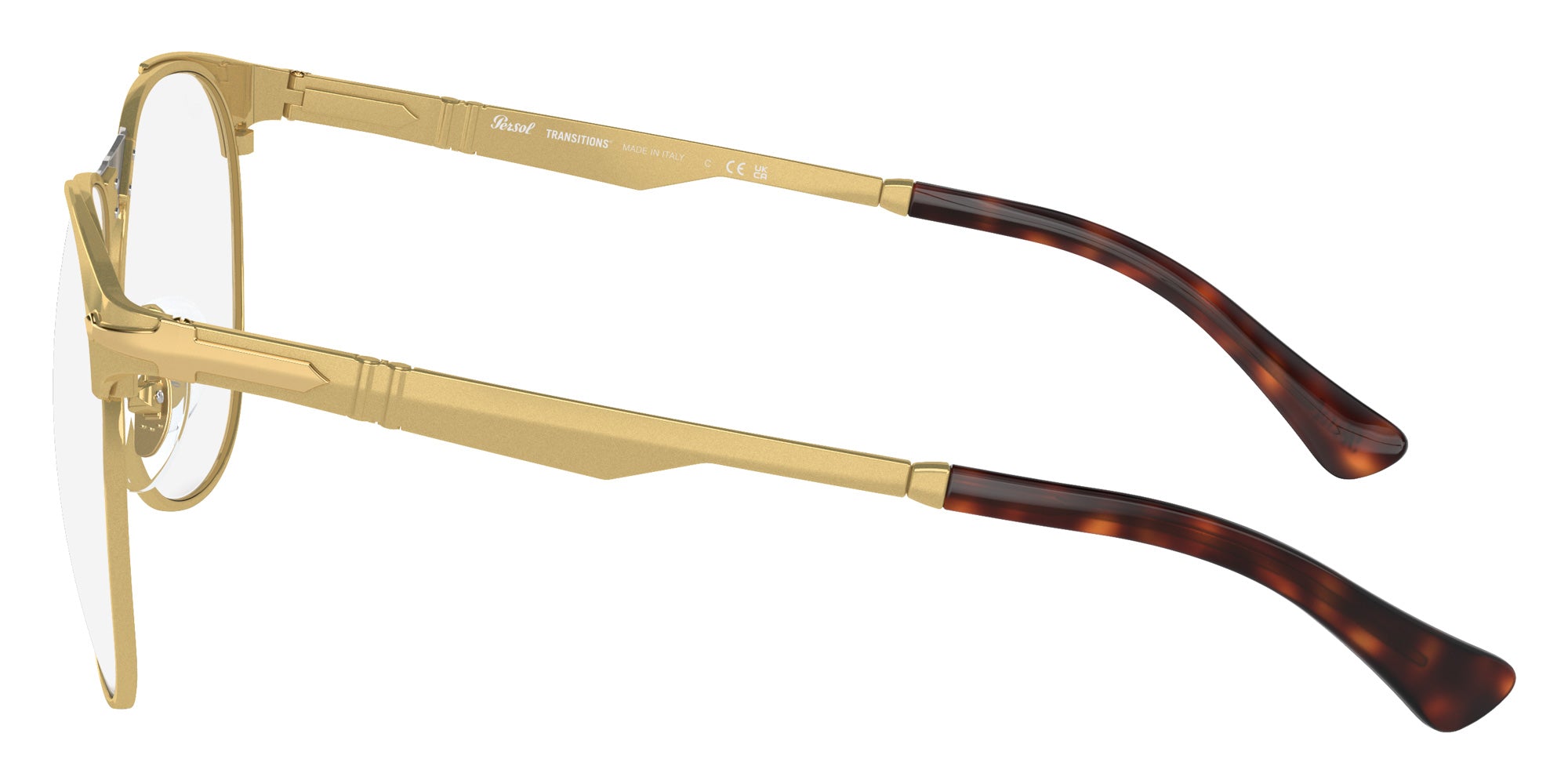 Persol PO1016S 649 IRON 515/GI 57 - Gold / Transitions Clear to Brown #id:po1016s515gi_s:100120