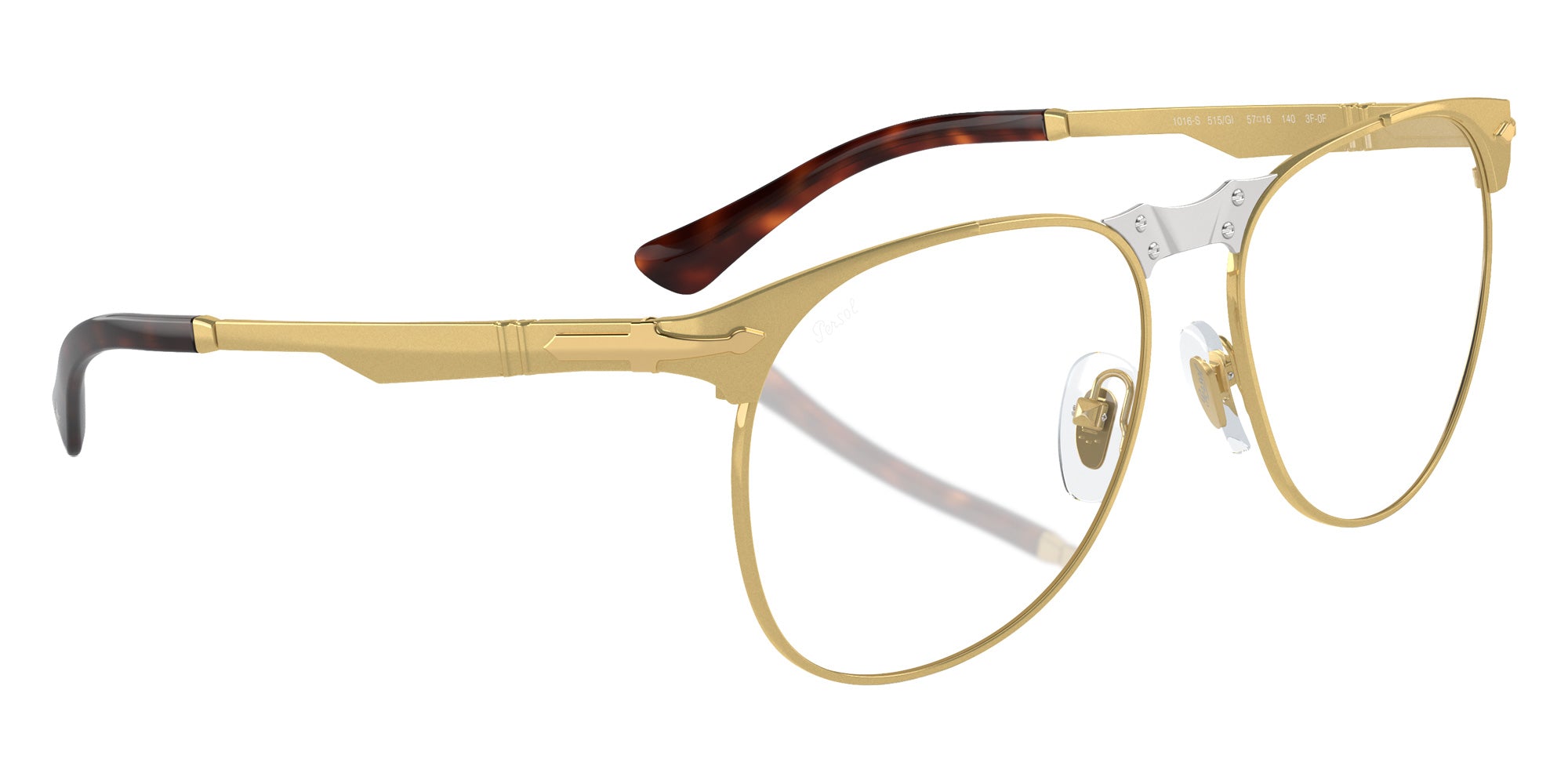 Persol PO1016S 649 IRON 515/GI 57 - Gold / Transitions Clear to Brown #id:po1016s515gi_s:100130