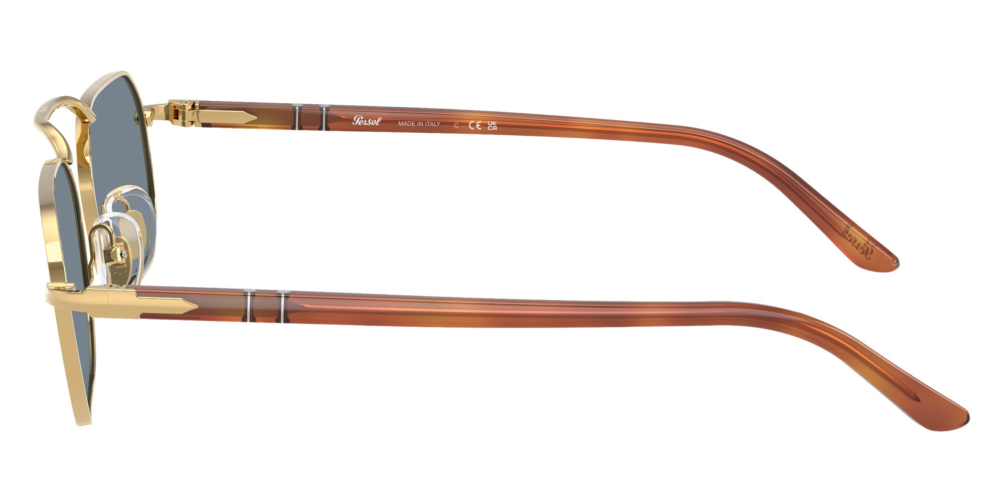 Persol PO1020S 113256 57 - Gold / Light Blue #id:po1020s113256_s:100110