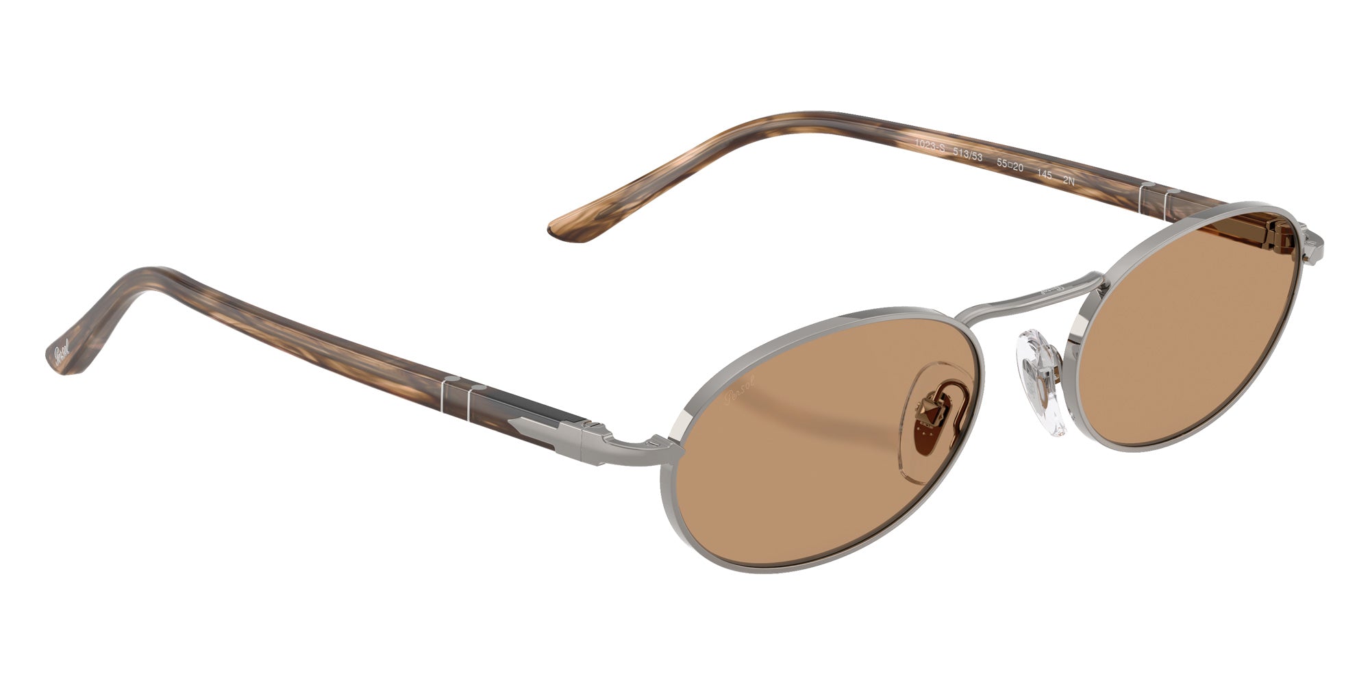 Persol PO1023S 513/53 55 - Gunmetal / Brown #id:po1023s51353_s:106120