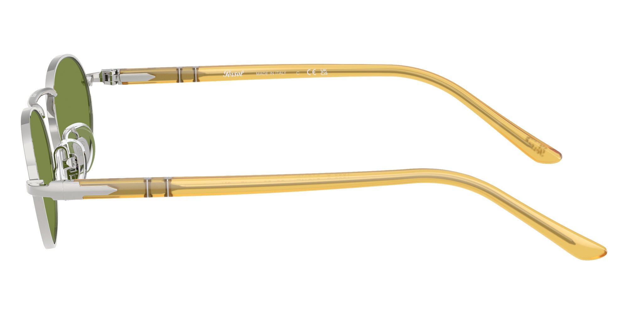 Persol PO1023S 518/4E 55 - Silver / Green #id:po1023s5184e_s:110110