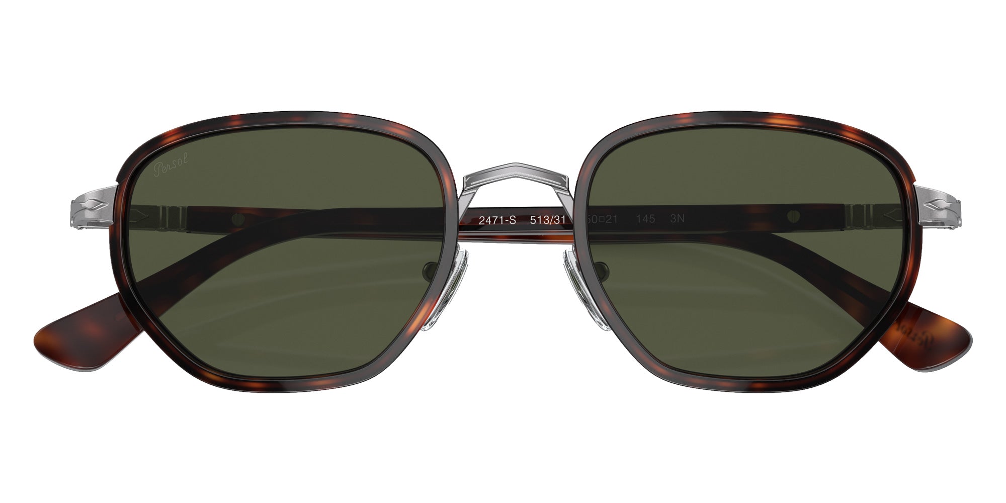 Persol PO2471S 513/31 50 - Havana / Green #id:po2471s51331_s:102125