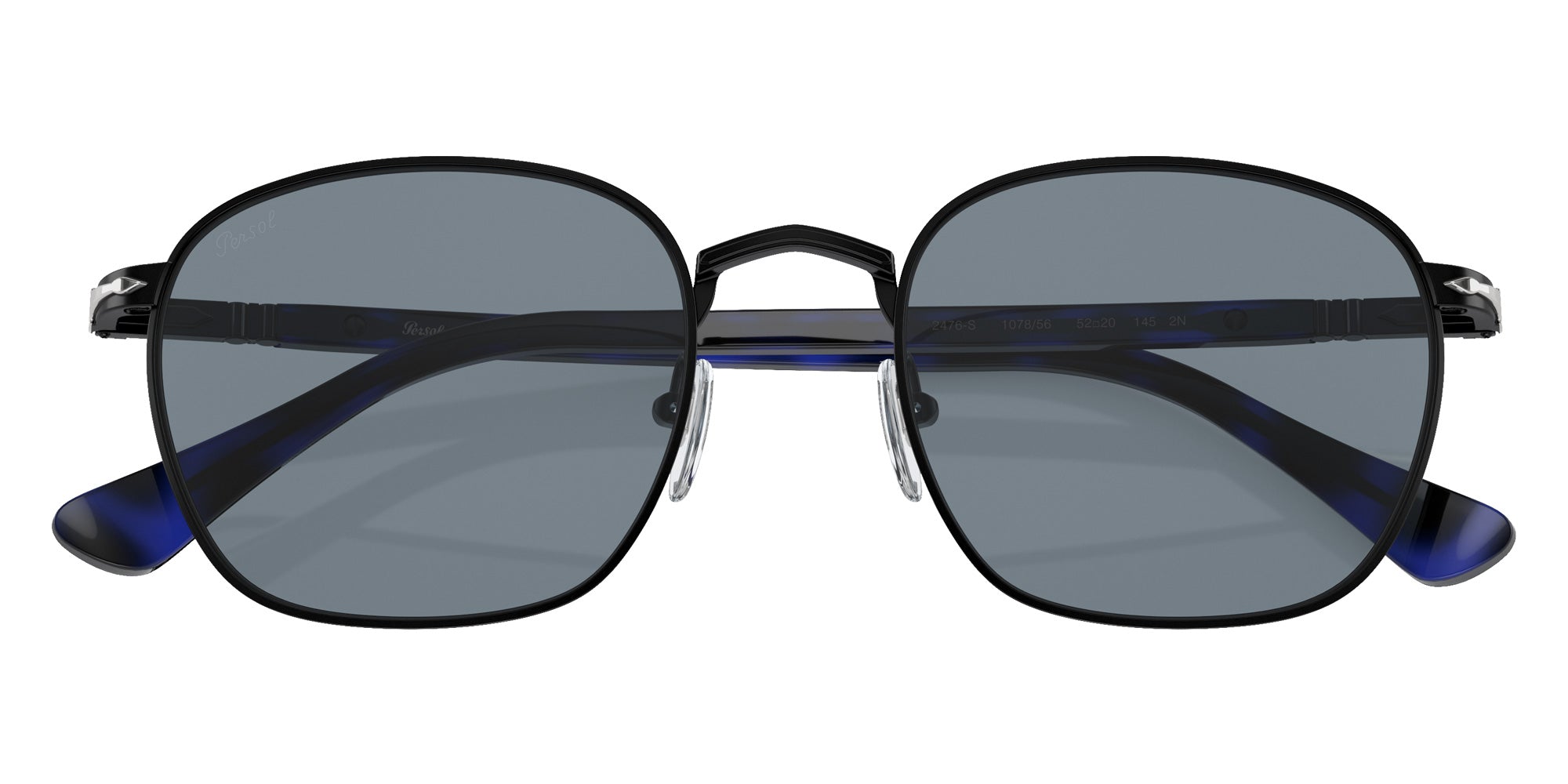 Persol PO2476S 107856 52 - Black / Light Blue #id:po2476s107856_s:100125