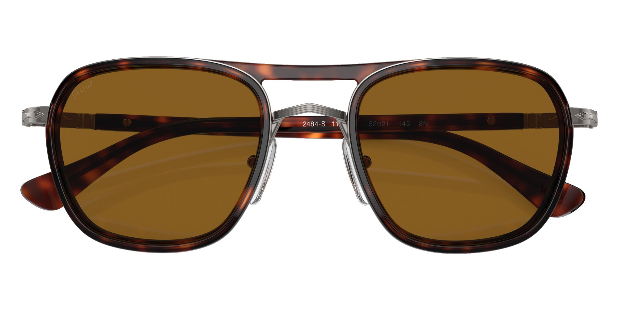 Persol PO2484S 114433 50 - Gunmetal/Havana / Brown #id:po2484s114433_s:100125
