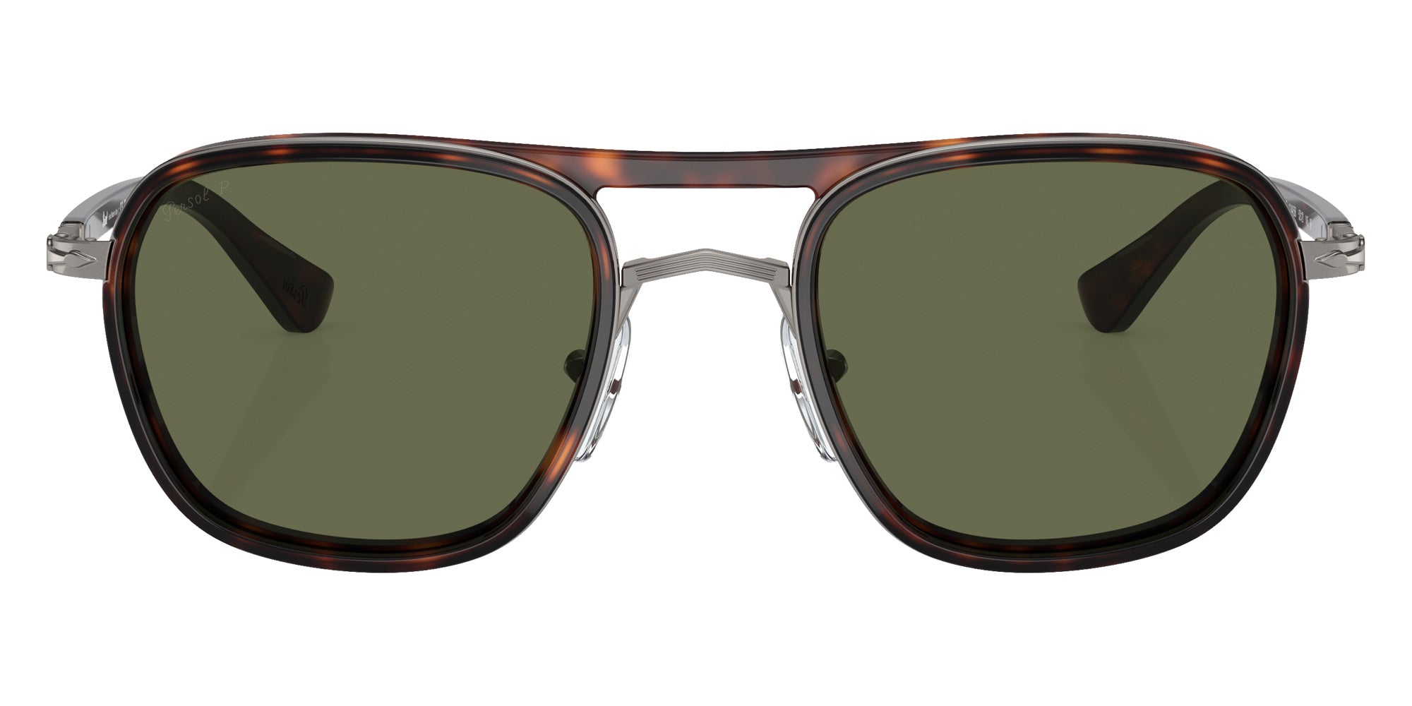 Persol PO2484S 114458 50 - Gunmetal/Havana / Green Polarized #id:po2484s114458_s:102100