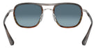 Persol PO2484S 1147Q8 50 - Striped Gray / Blue Gradient #id:po2484s1147q8_s:110115