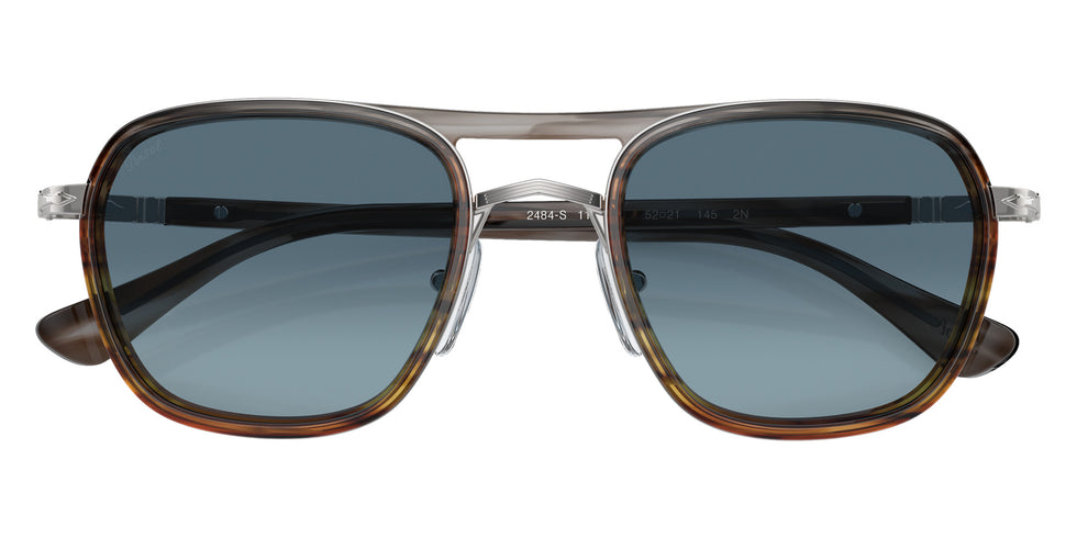 Persol PO2484S 1147Q8 50 - Striped Gray / Blue Gradient #id:po2484s1147q8_s:110125
