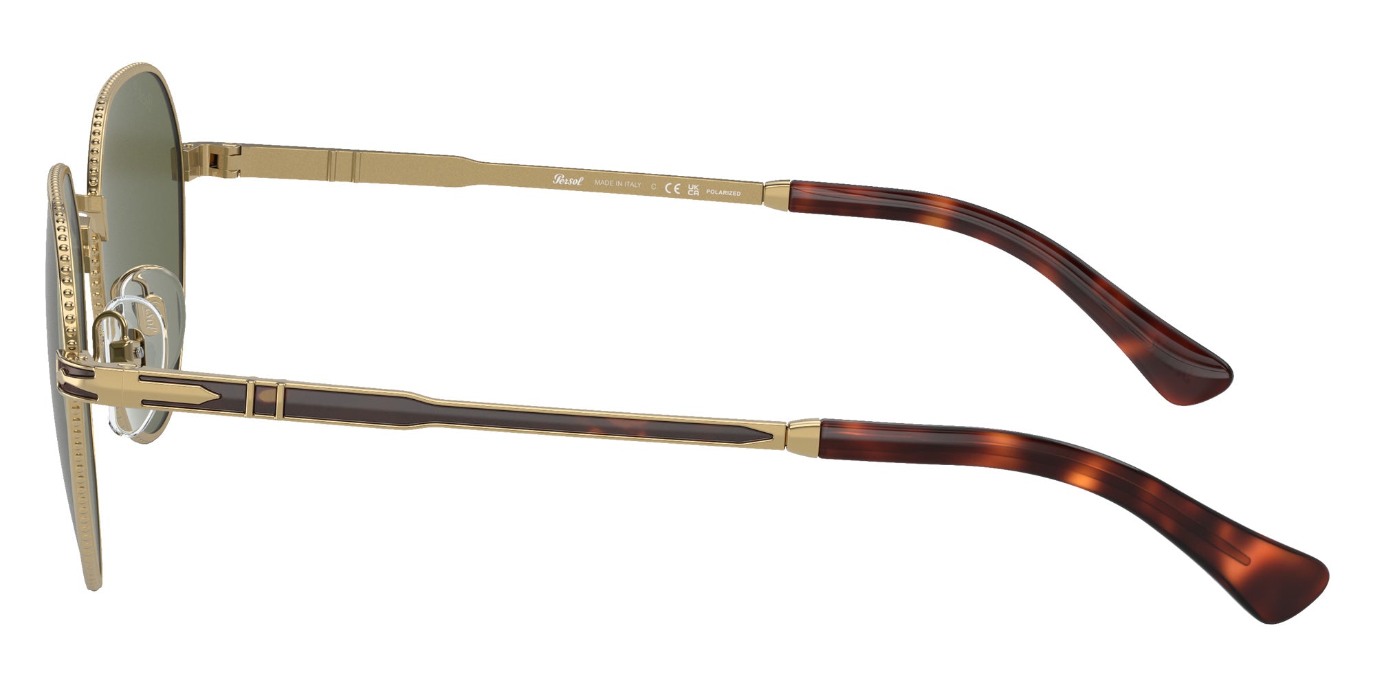 Persol PO2486S 110958 51 - Gold/Havana / Green Polarized #id:po2486s110958_s:100110