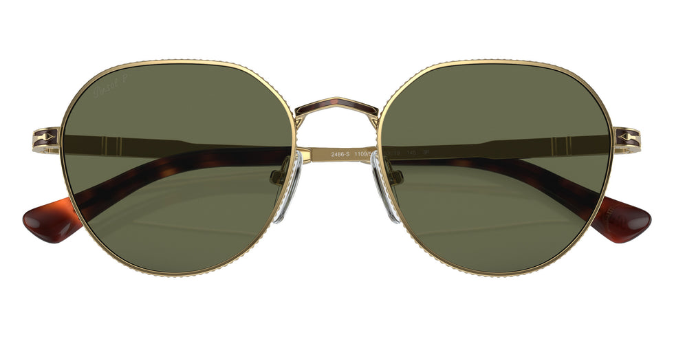 Persol PO2486S 110958 51 - Gold/Havana / Green Polarized #id:po2486s110958_s:100125