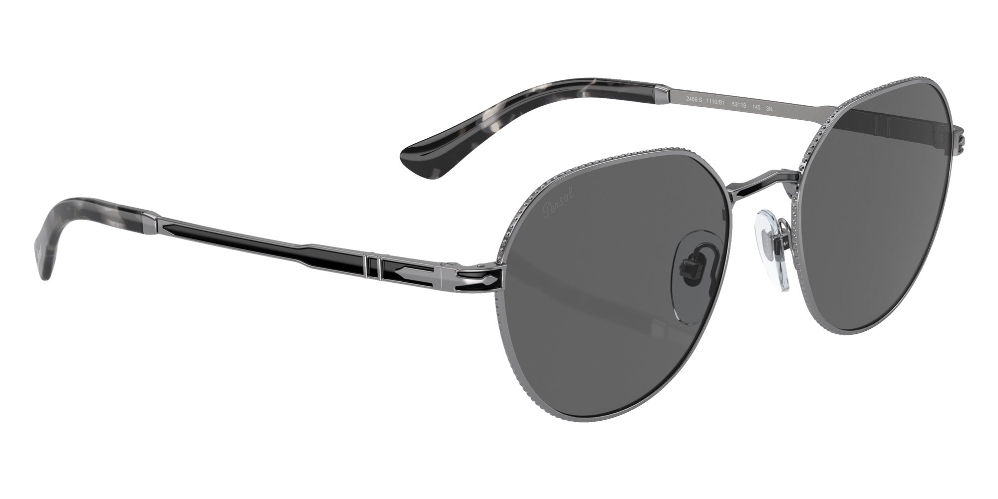 Persol PO2486S 1110B1 51 - Gunmetal/Black / Smoke #id:po2486s1110b1_s:102120