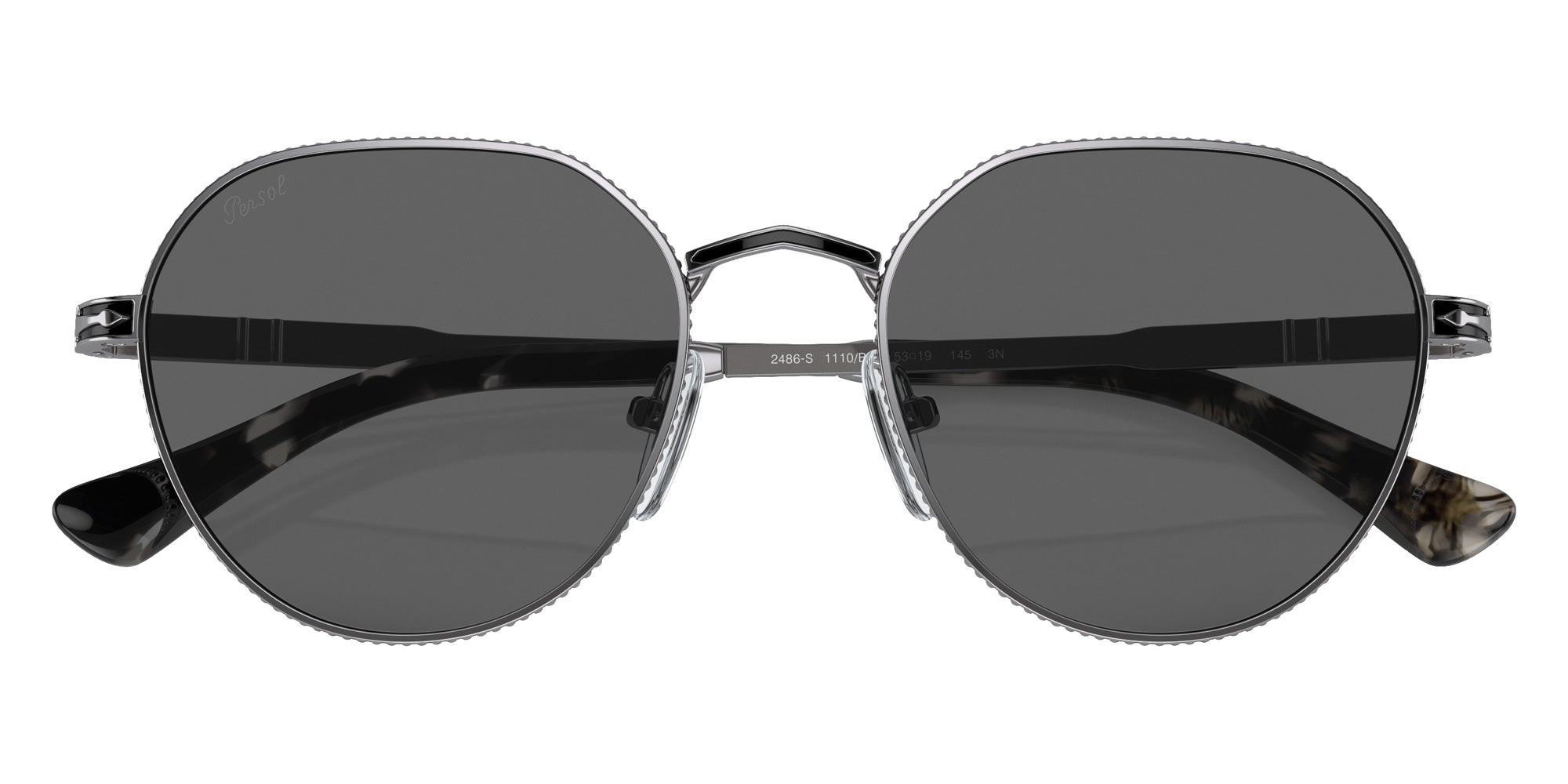 Persol PO2486S 1110B1 51 - Gunmetal/Black / Smoke #id:po2486s1110b1_s:102125