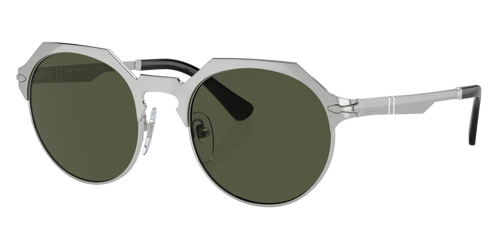 Persol PO2488S 111431 48 - Brushed Silver / Green #id:po2488s111431_s:100105