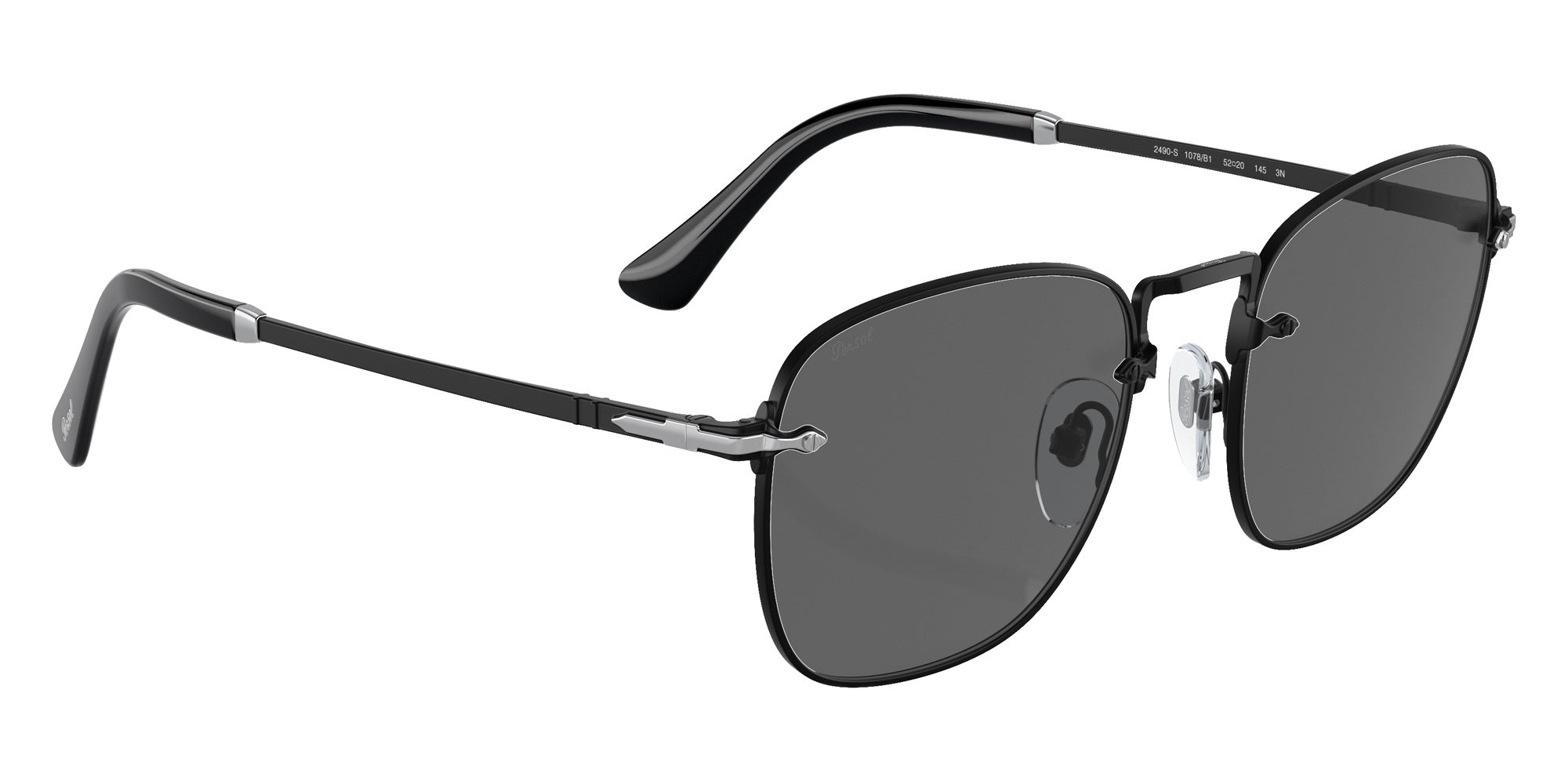 Persol PO2490S 1078B1 54 - Black / Dark Gray #id:po2490s1078b1_s:100120