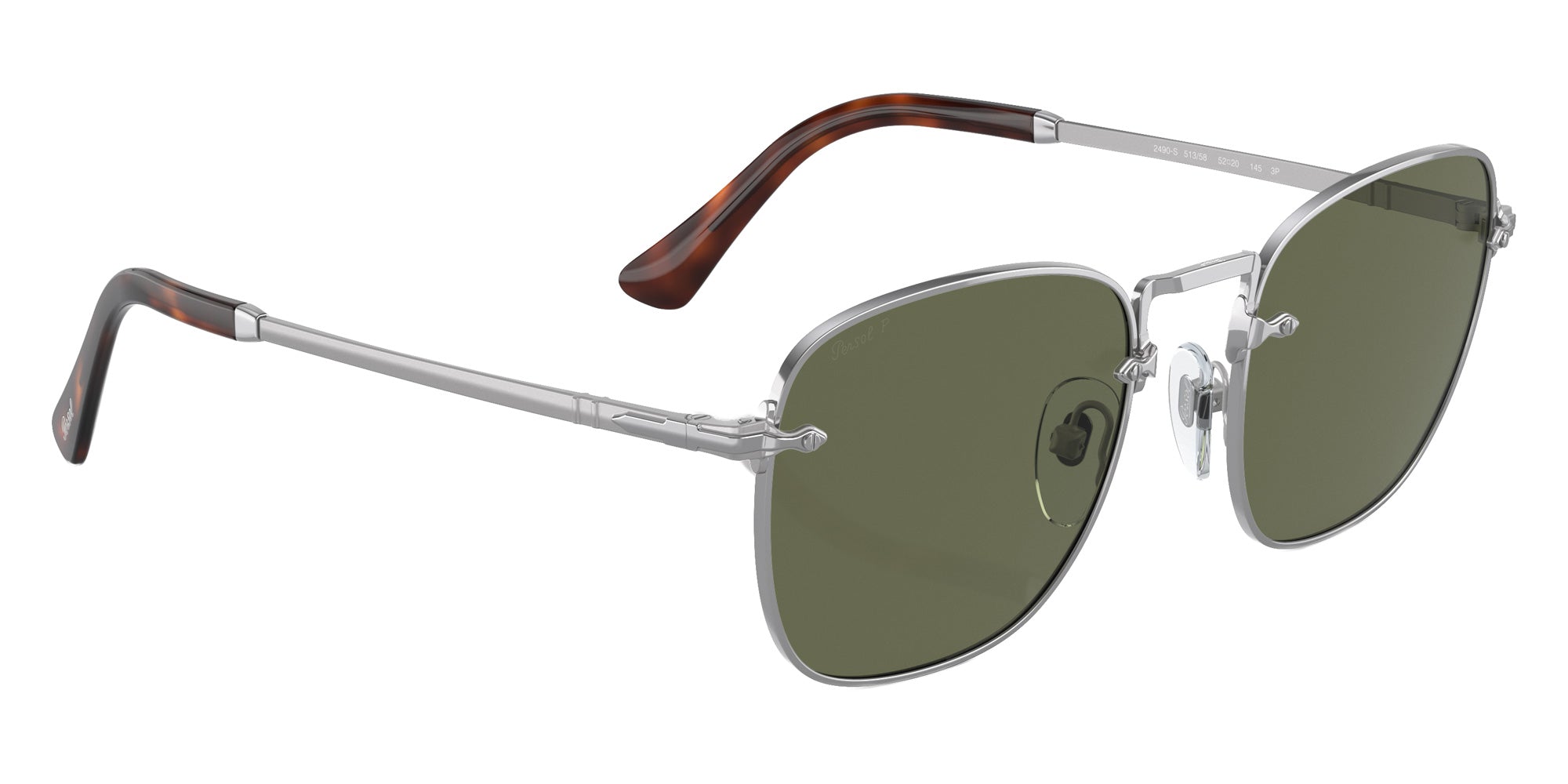 Persol PO2490S 513/58 54 - Gunmetal / Green Polarized #id:po2490s51358_s:100120