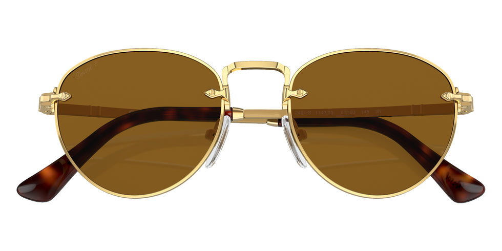 Persol PO2491S 114233 49 - Gold / Brown #id:po2491s114233_s:106125