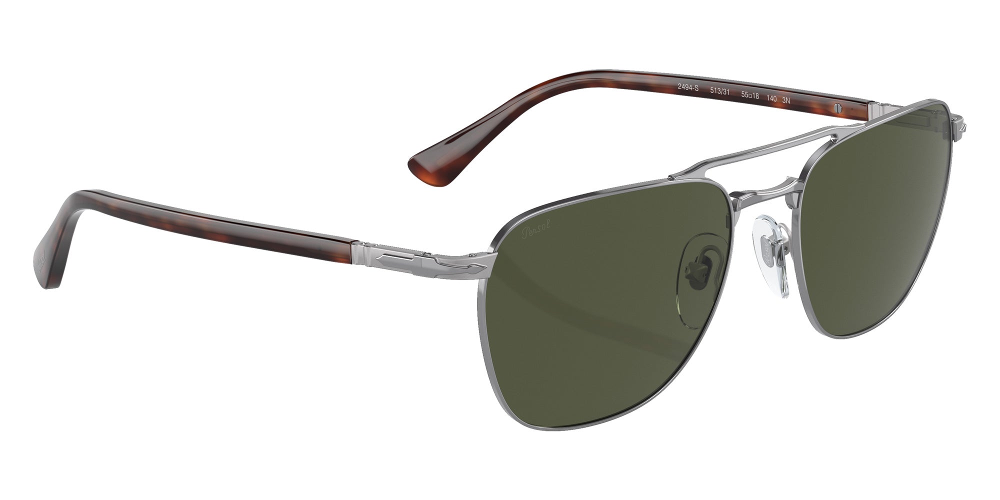 Persol PO2494S 513/31 55 - Gunmetal / Green #id:po2494s51331_s:100120