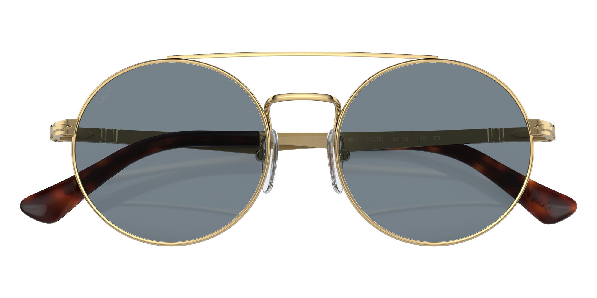 Persol PO2496S 515/56 50 - Gold / Light Blue #id:po2496s51556_s:100125
