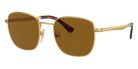 Persol PO2497S 114233 52 - Gold / Brown #id:po2497s114233_s:100105
