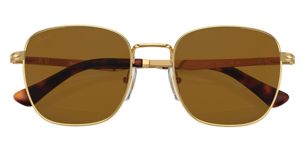Persol PO2497S 114233 52 - Gold / Brown #id:po2497s114233_s:100125
