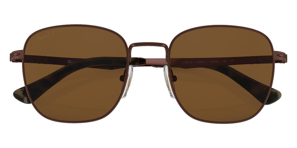Persol PO2497S 114857 52 - Brown / Polarized Brown #id:po2497s114857_s:102125
