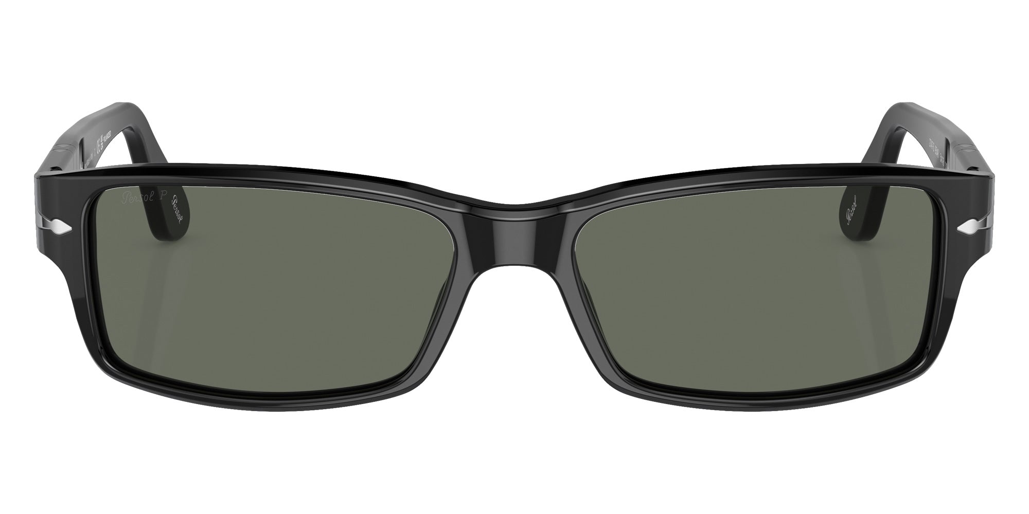 Persol PO2747S 95/48 57 - Black / Green Polarized #id:po2747s9548_s:100100