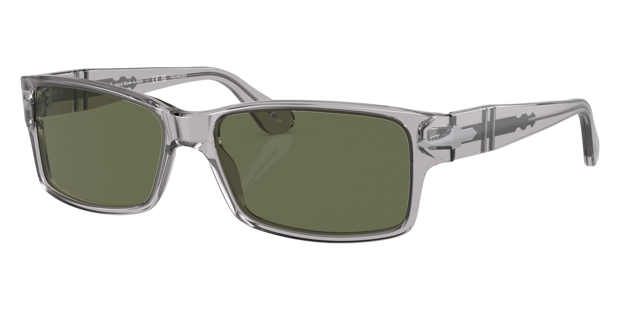 Persol PO2803S 309/58 58 - Transparent Gray / Green Polarized #id:po2803s30958_s:100105