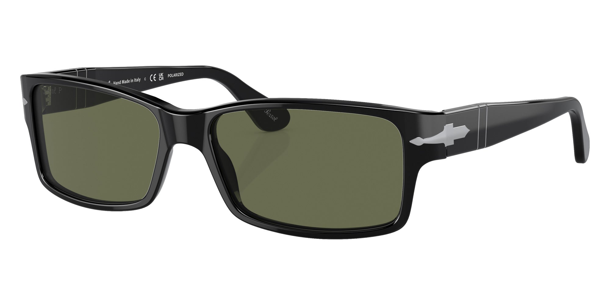 Persol PO2803S 95/58 58 - Black / Green Polarized #id:po2803s9558_s:102105