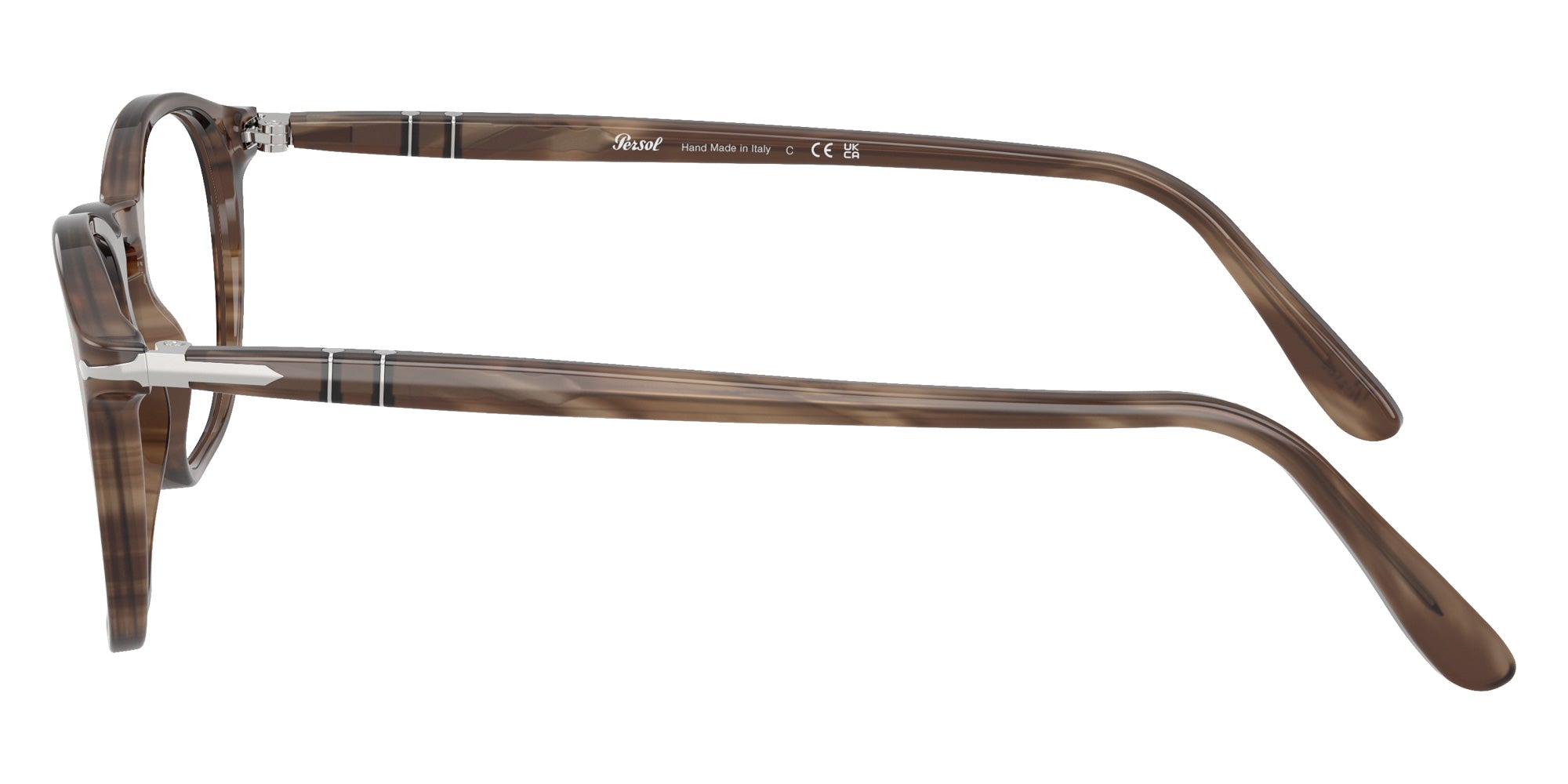 Persol PO3007V 1208 52 - Striped Brown #id:po3007v1208_s:104110