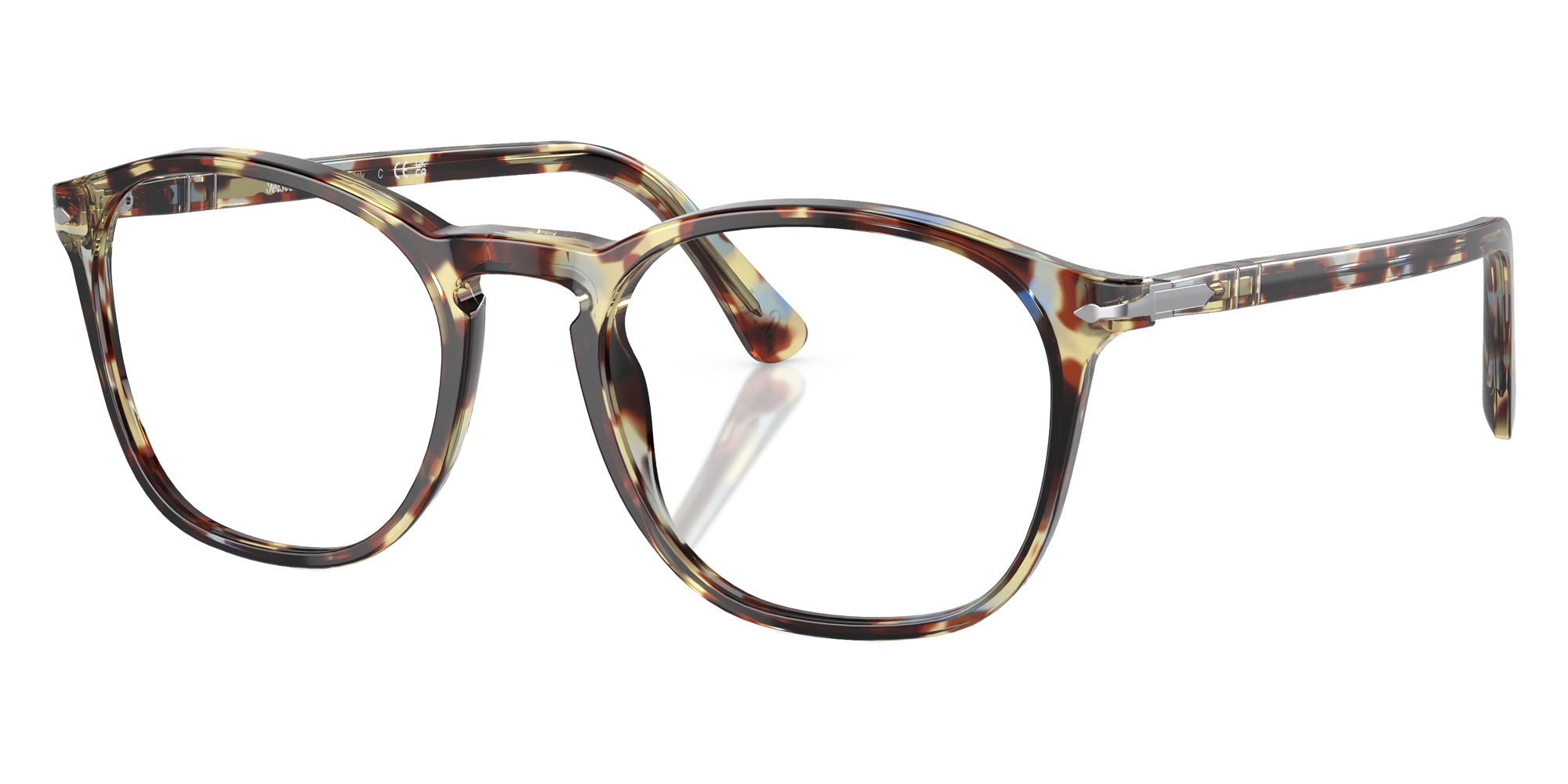 Persol PO3007VM 1058 50 - Brown Spotted Blue #id:po3007vm1058_s:100105