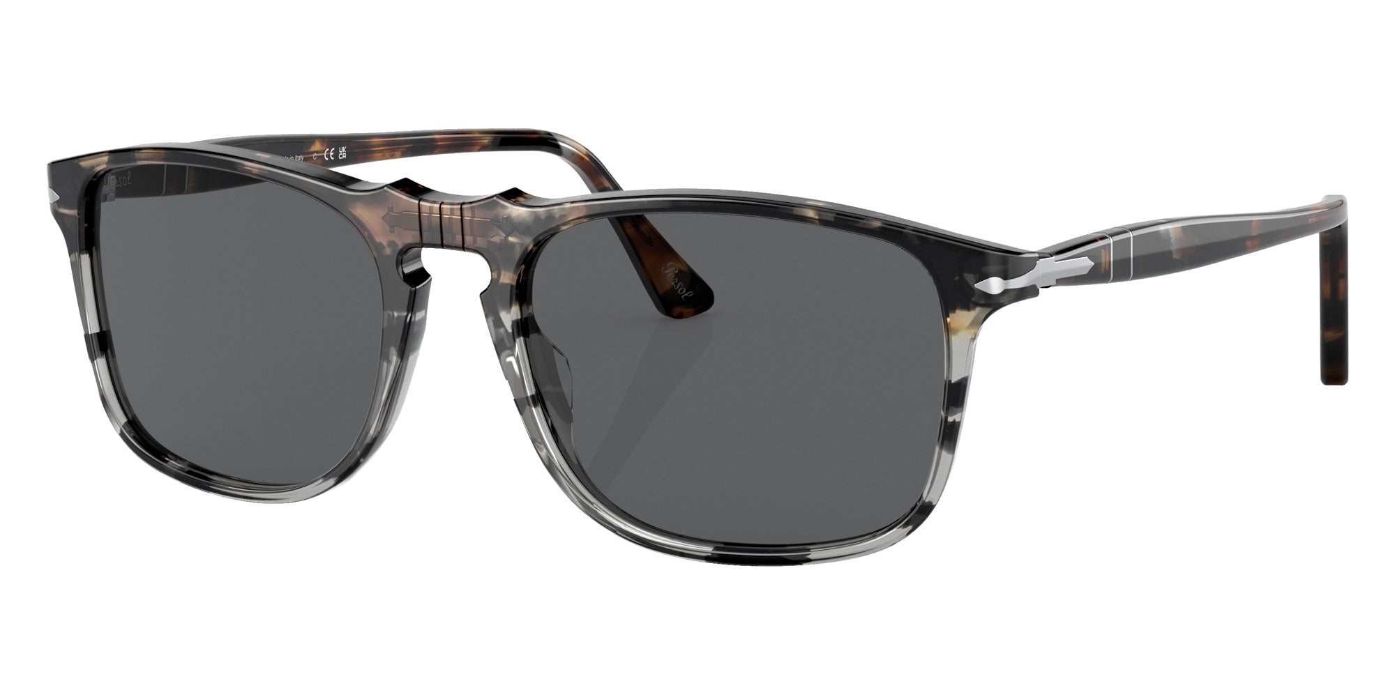Persol PO3059S 1159B1 54 - Tortoise Brown Tortoise Gray / Dark Gray #id:po3059s1159b1_s:100105