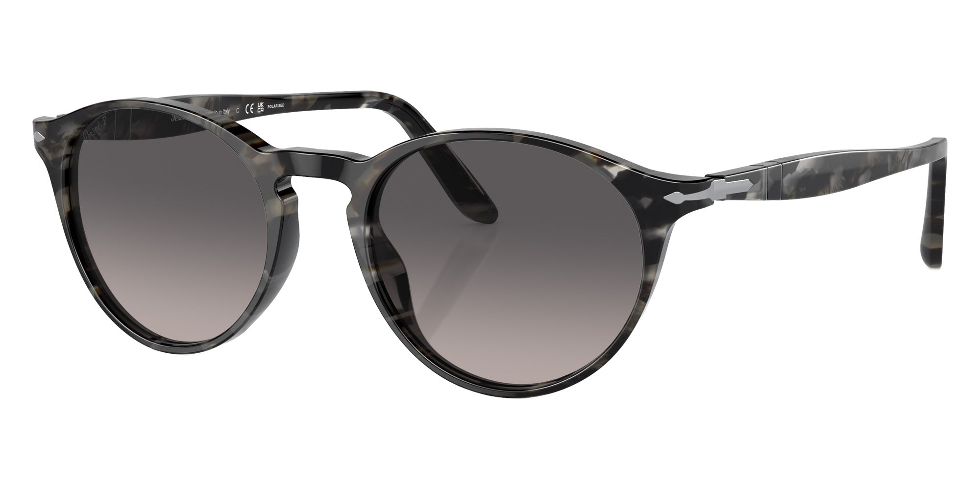 Persol PO3092SM 9057M3 52 - Gray Tortoise / Polarized Gray Gradient #id:po3092sm9057m3_s:100105