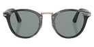 Persol PO3108S 111456 49 - Black / Blue #id:po3108s111456_s:100100