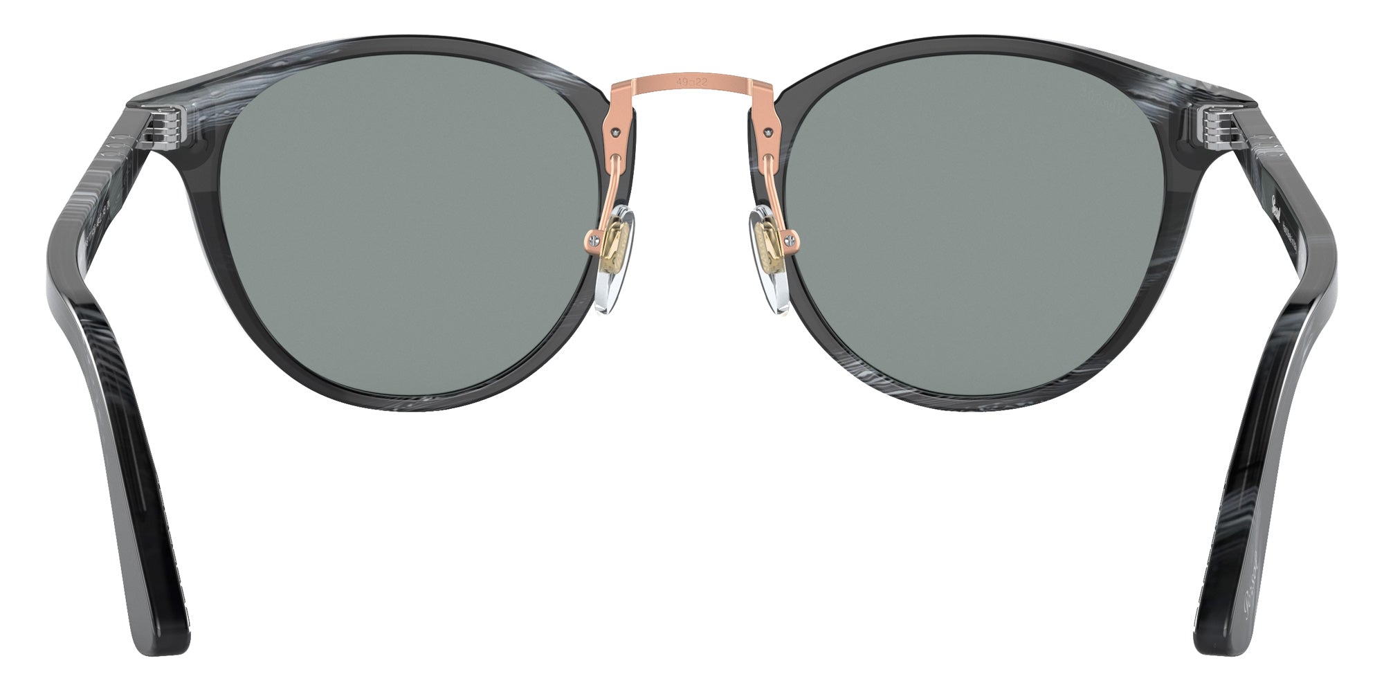 Persol PO3108S 111456 49 - Black / Blue #id:po3108s111456_s:100115