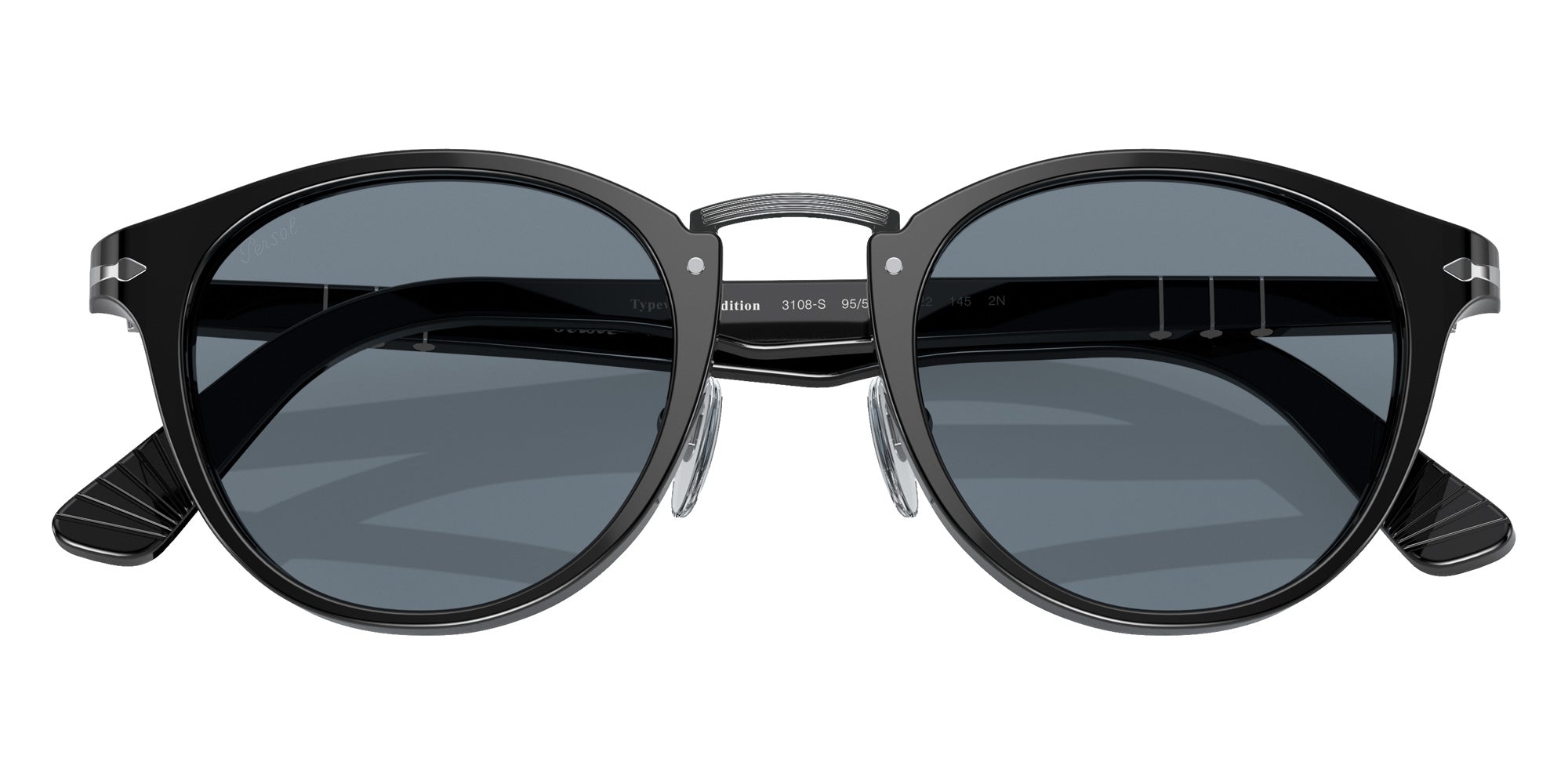 Persol PO3108S 95/56 49 - Black / Light Blue #id:po3108s9556_s:100125