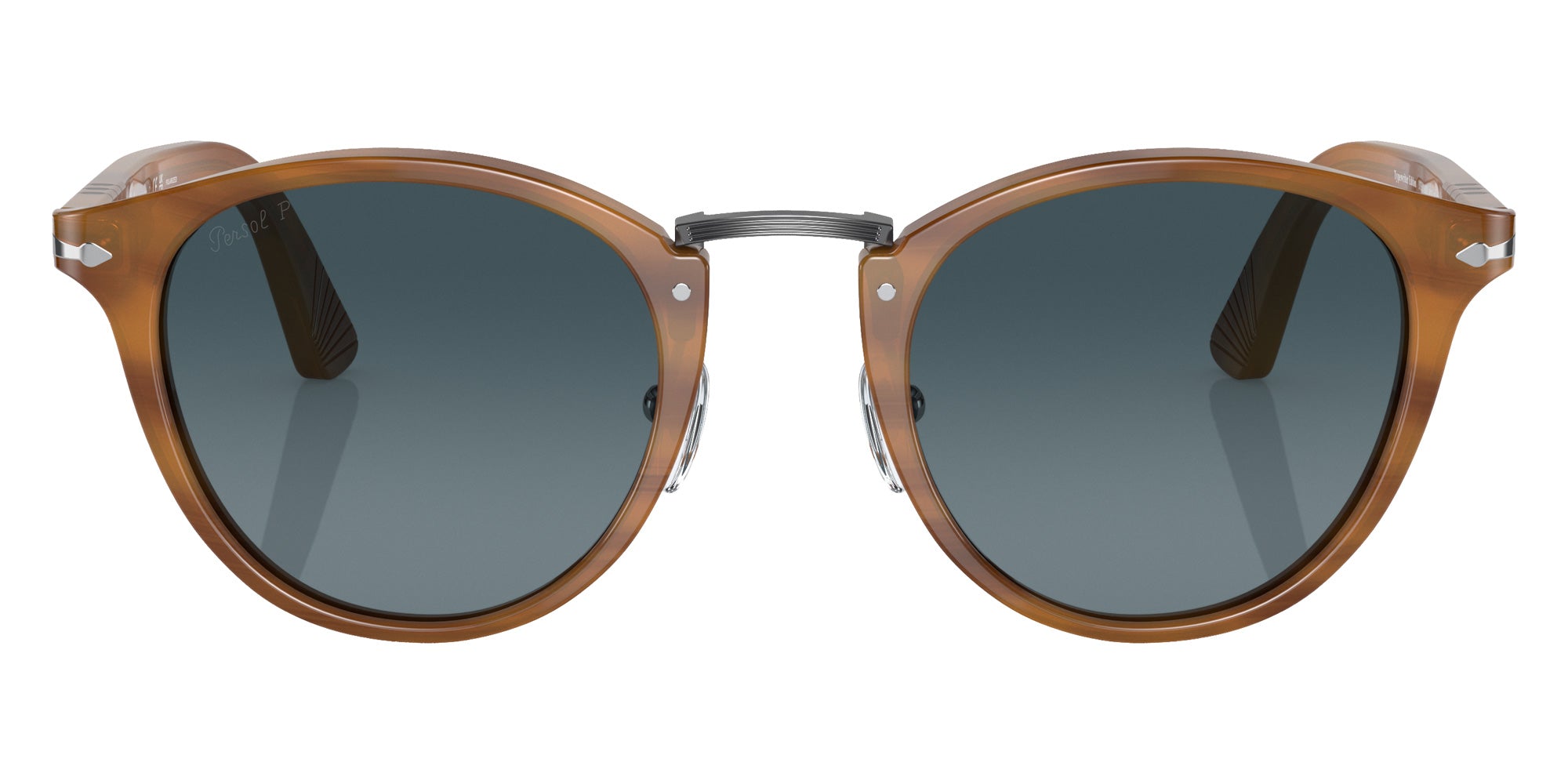 Persol PO3108S 960/S3 49 - Striped Brown / Blue Polarized #id:po3108s960s3_s:102100