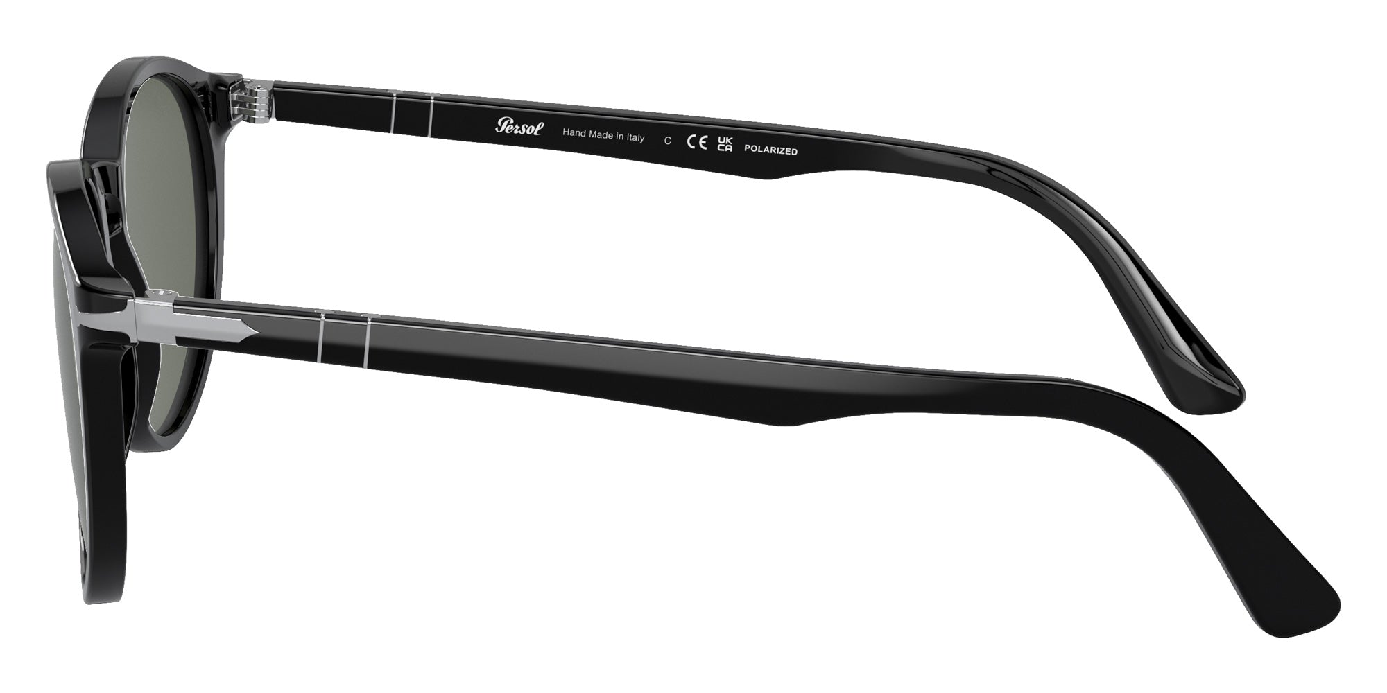 Persol PO3152S 901458 52 - Black / Green Polarized #id:po3152s901458_s:100110